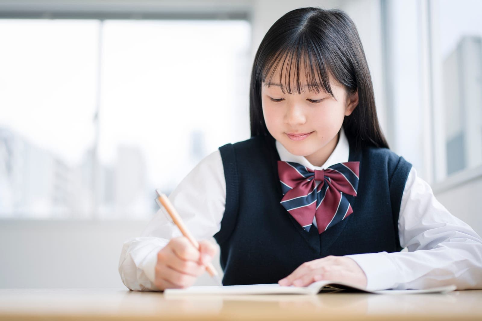 授業を受ける学生